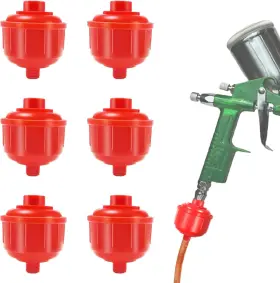 Zdwfdc 313094273220 6pcs Mini Disposable Air Water Filters Paint Gun Filter For Standard