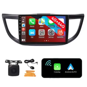 Zt-v1623c Zertran 4g 64g Android Car Stereo Fm Radio Carplay Auto 10 Inch Touchscreen Hea