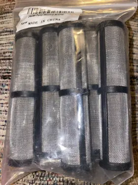 Zhuitu 712264019802 Airless Paint Sprayer Filter 390 395 490 495 595 Pump Manifold Strainer 60 Me