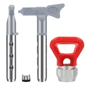 Zhuitu 771077865921 3 In 1 Reversible Spray Tip Nozzles Paint Tips Airless Sprayer