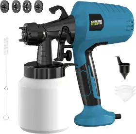 1000w Zippyzebra 762849993287 Paint Sprayer For House Painting Hvlp Spray Gun Easy Clean Design