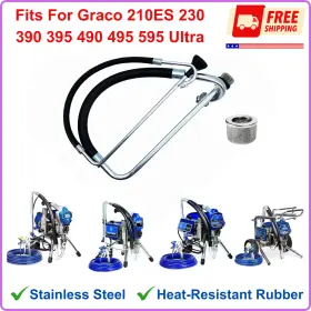 13825864 Zllitons Replacement For Graco 390 395 490 495 595 Airless Paint Sprayer Suction Hose Tub