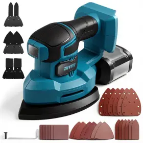 Zuyiyi Zdsc0879 Cordless Detail Sander For Makita 18v Battery Not Included 13000opm Electri