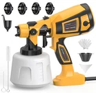 Paint-sprayer 1000W Hvlp High Power Electric Gun 1400ML Capacit New. Price: $104.99.