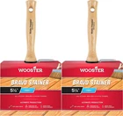 Wooster 5.5" Bravo Stainer Bristle/polyester Paintbrush 2-PACK, F5119-5.5-2PK New. Price: $45.98.