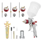 Intertool Hvlp Air Spray Gun With 1.3/1.4/1.7 Mm Nozzles - 1.3, 1.4, New. Price: $36.99.