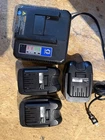 3 Graco 20V Li-ion Batteries With Charger Set Black Used. Price: $195.00.