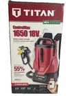 New Titan Controlmax 1650 18V Backpack Battery Airless Paint Sprayer System. Price: $419.99.