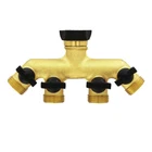 Mintcraft GB9114A 4-PORT Brass Manifold Hose End New. Price: $21.99.