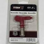 New Titan SC-6+ Reversible Spray Tip 662-319 *free Shipping*. Price: $20.56.