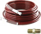 50FT X 1/4INCH Airless Paint Sprayer Hose High Pressure Universal New. Price: $51.58.