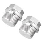 Uxcell 1.5 Male Outer Hex Head Plug - 304 Stainless Steel M24, Silver New. Price: $24.79.