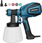 Vonforn Paint Sprayer, 700W Hvlp Gun With Cleaning & Blowing Joints, 4 Noz New. Price: $84.99.
