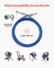 25FT Airless Paint Sprayer Hose 1/4 Universal New. Price: $34.99.