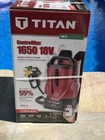Titan Controlmax 1650 18V Backpack Battery Airless Paint Sprayer System New. Price: $395.00.