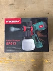 Hychika Paint Sprayer, 700W Hvlp Electric 1200ML Tank EP013 New. Price: $124.99.