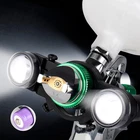 Paint Spray Gun Light With Charger, White/warm 2 Modes, 3 Levels Of Bright New. Price: $55.50.