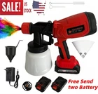 Cordless High Pressure Paint Sprayer Electric Hvlp Gun Kit W/2 Battery Us New. Price: $30.89.