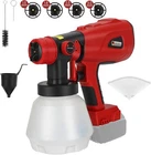 Paint Sprayer For Milwaukee 18V Battery, Hvlp Gun With Brushless Mo New. Price: $127.99.