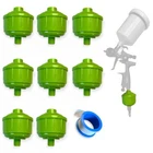 Lime Line Filter Balls Mini Airwater Disposable Paint Spray Gun Tool - 8 Pc New. Price: $27.55.