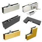 Stainless Steel Patch Fittings Compatible With 1/2" (12MM) Thickness Glass Door New. Price: $94.00.