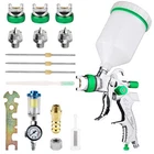 Yuzes Hvlp Green Spray Paint Gun Set, Car With 3 Size Nozz New. Price: $39.54.