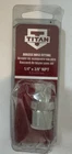 Titan 550064 Industrial Airless Sprayer Hose Fitting 1/4" X 3/8" Npt New. Price: $7.00.