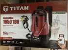 Titan 2441251 Controlmax 1650 18V Cordless Battery Airless Paint Sprayer New. Price: $449.99.