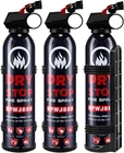 Abc Fire Extinguisher For Home & Vehicle - 3PACK Dry Stop Spray Kitchen New. Price: $48.40.