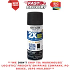Black, Rust-oleum American Accents 2X Ultra Cover Matte Spray Paint, 12 Oz New. Price: $7.98.