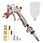 Hiuhiu R500 Lvlp Spray Gun 1.3MM Nozzles Air Pressure Regulator Oil-water New. Price: $92.31.