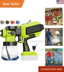 Cordless Ryobi 18V Paint Sprayer With Automatic & Adjustable Nozzles New. Price: $127.99.