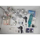 Graco G-1265 Hvlp Spray Gun Lot W/ Siphon Cups Parts, Regulators & Accessories Used. Price: $700.00.
