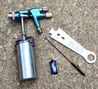 Binks Mach Cub Hvlp Outfit #98-1155 Siphon Feed Touch-up Spray Gun W/ 8OZ Cup Used. Price: $149.99.