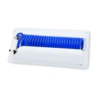 T-h Marine Coiled System 25' Hose, Nozzle, Holder, New. Price: $264.15.