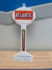 Vintage Thermometer Atlantic Gas Oil 7 Inch Sign Pole Lollipop **works Miller Used. Price: $49.00.