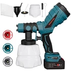 Cordless Paint Sprayer, Hhdqymsg Battery Power With 3000MAH, 4 Nozzle... New. Price: $42.27.