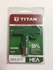 Titan 353-XXX Hea Controlmax Airless Spray Tip Oem We Have All Sizes! New. Price: $28.99.