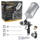 Master Elite Ultimate Hvlp Spray Gun 1.3, 1.4, 1.5MM Fluid Tip Set Air Regulator New. Price: $189.99.