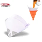 50 Pack 100 Micron Paint Strainers Filter Cones With Pcs Silicone New. Price: $13.09.
