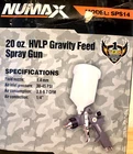 Numax Model SPS14 20 Oz. Hvlp Paint Spary Gun (CAT.#0395) Used. Price: $20.00.