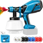 Cordless Paint Sprayer Compatible With Ma-kita 20V Max Battery, 1000W High Po... New. Price: $43.35.