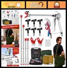 24PCS Airless Paint Sprayer Kit, 3600PSI Gun, 50FT Hose, Tips, Extensions & Ca New. Price: $163.39.