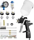 Lvlp Air Spray Gun Premium Kit With 1.3/1.5/1.7MM Nozzle & Regulator,automot New. Price: $67.59.