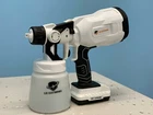 (new )eze Multi Function Sprayer Gun With X2000 Recharge Battary 3 Nozzle Us. Price: $35.00.