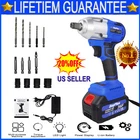 Cordless Brushless Impact Wrench Gun 1/2'' High Power Driver Tool Kit W/ Battery New. Price: $12.86.