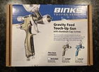 Binks 1466-12LV-B1S Troph Series Gravity Feed Touch-up Spray Gun Open. Price: $495.94.