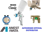 Anest Iwata W400 WB1 1.3MM Classic Plus Pro Kit Gravity Spray Gun & Cup New. Price: $639.07.