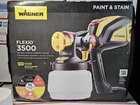 Wagner Flexio 3500 Variable Speed Handheld Paint & Stain Sprayer Combo Used. Price: $85.00.