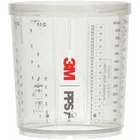3M 26001 Spray Gun Cup, 22 Fl. Oz. Capacity, PK2 New. Price: $24.29.